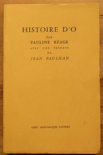 histoire d'o - préface de jean paulhan