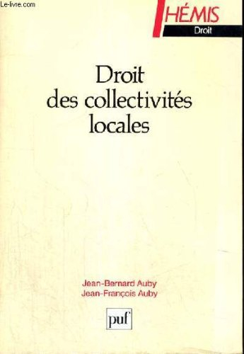 droit des collectivités locales