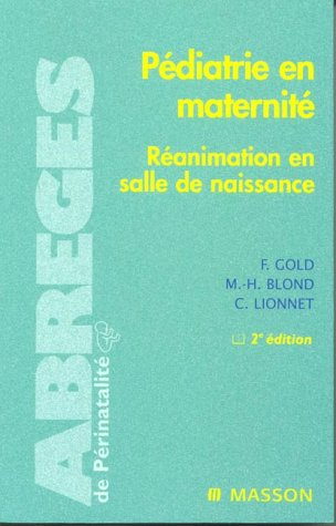 Pédiatrie en maternité : réanimation en salle de naissance