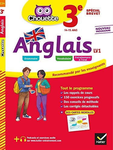 Anglais LV1 3e, 14-15 ans : spécial brevet : nouveau programme
