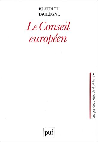 Le Conseil européen