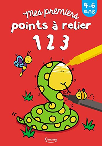 Mes premiers points à relier 1-2-3 : le serpent : 4-6 ans