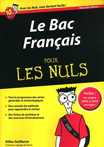Le bac français pour les nuls