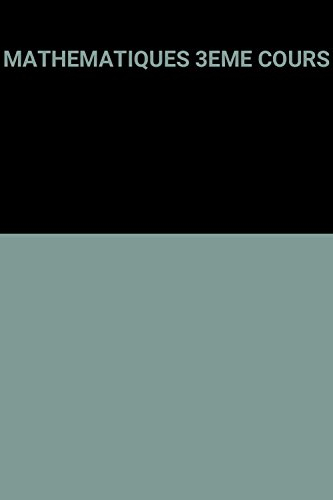 mathematiques 3eme cours