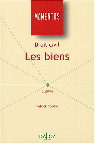 Droit civil : les biens