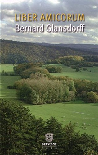 Liber amicorum Bernard Glansdorff