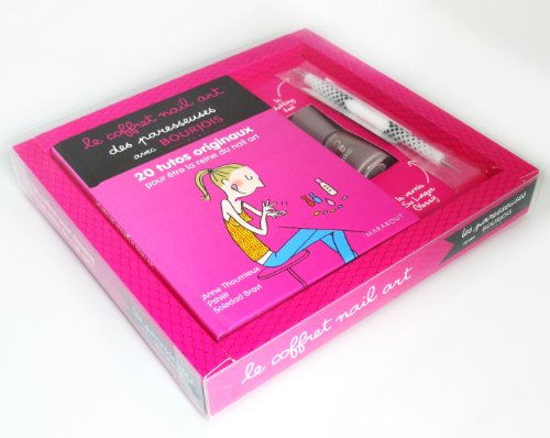Le coffret nail art des paresseuses : avec Bourgeois : 20 tuto originaux pour être la reine du nail 