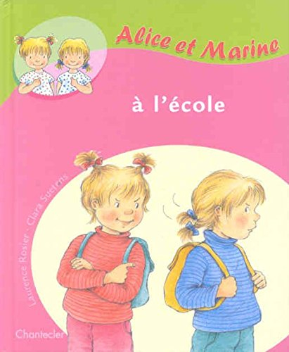 alice et marine à l'école