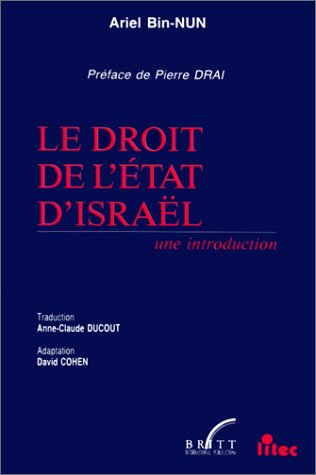 Le droit de l'Etat d'Israël : une introduction