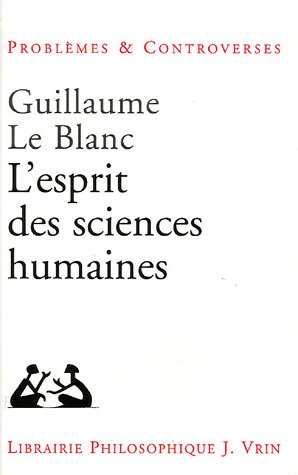 L'esprit des sciences humaines