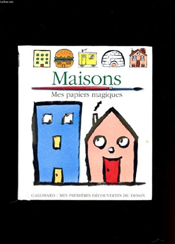 Maisons : je dessine avec un pinceau et de l'eau