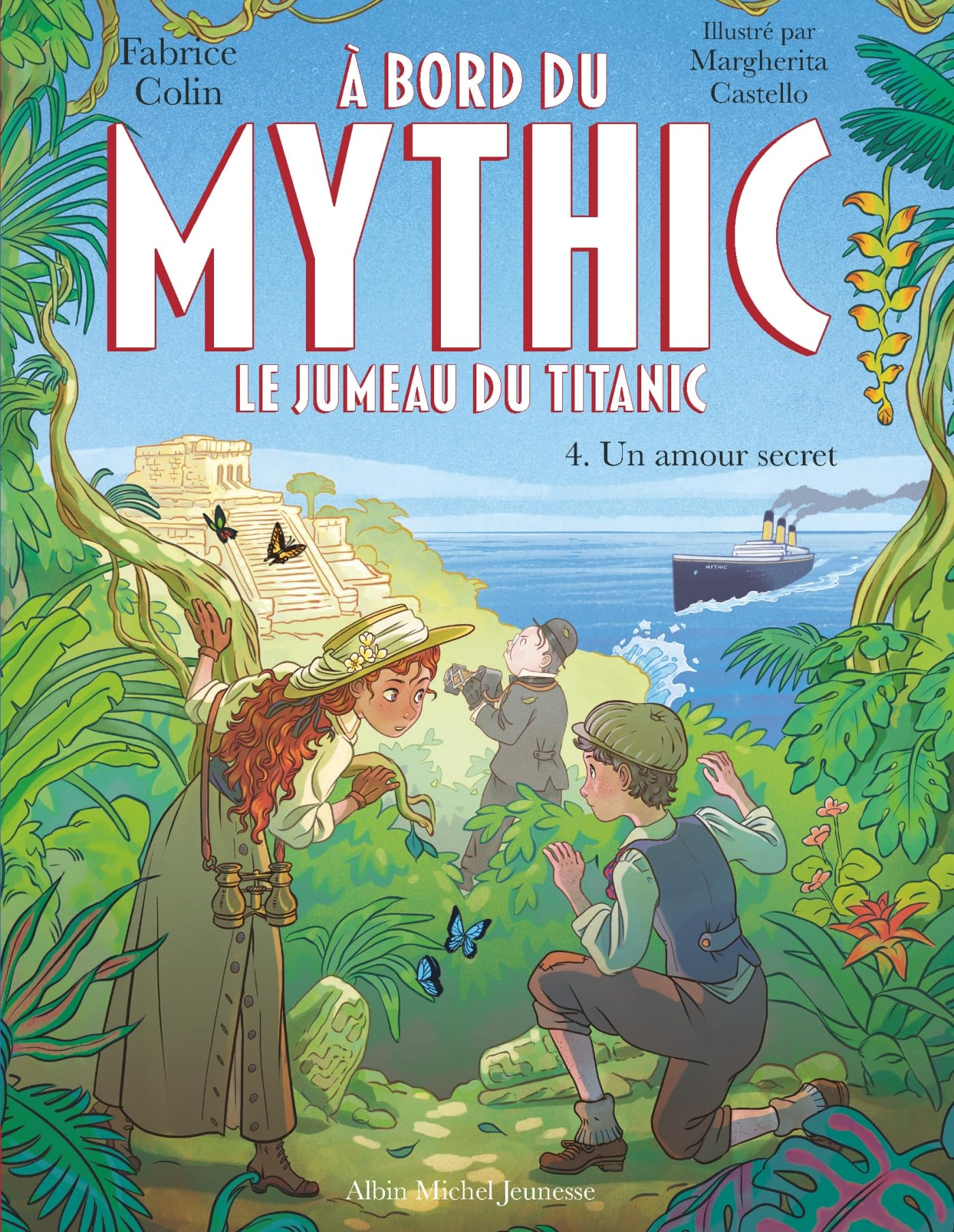 A bord du Mythic : le jumeau du Titanic. Vol. 4. Un amour secret