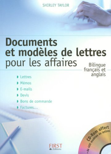 Documents et modèles de lettres pour les affaires