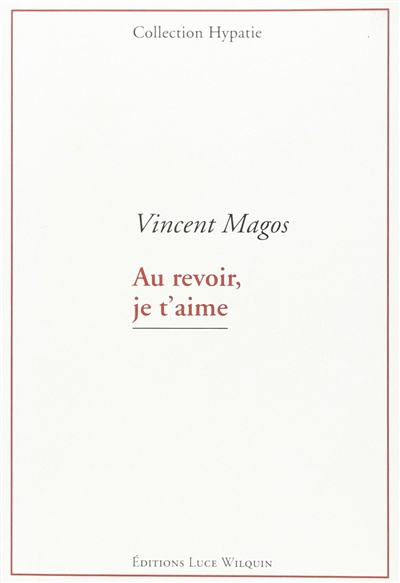 Au revoir, je t'aime