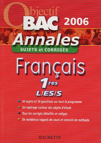 français 1e l/es/s : sujets et corrigés