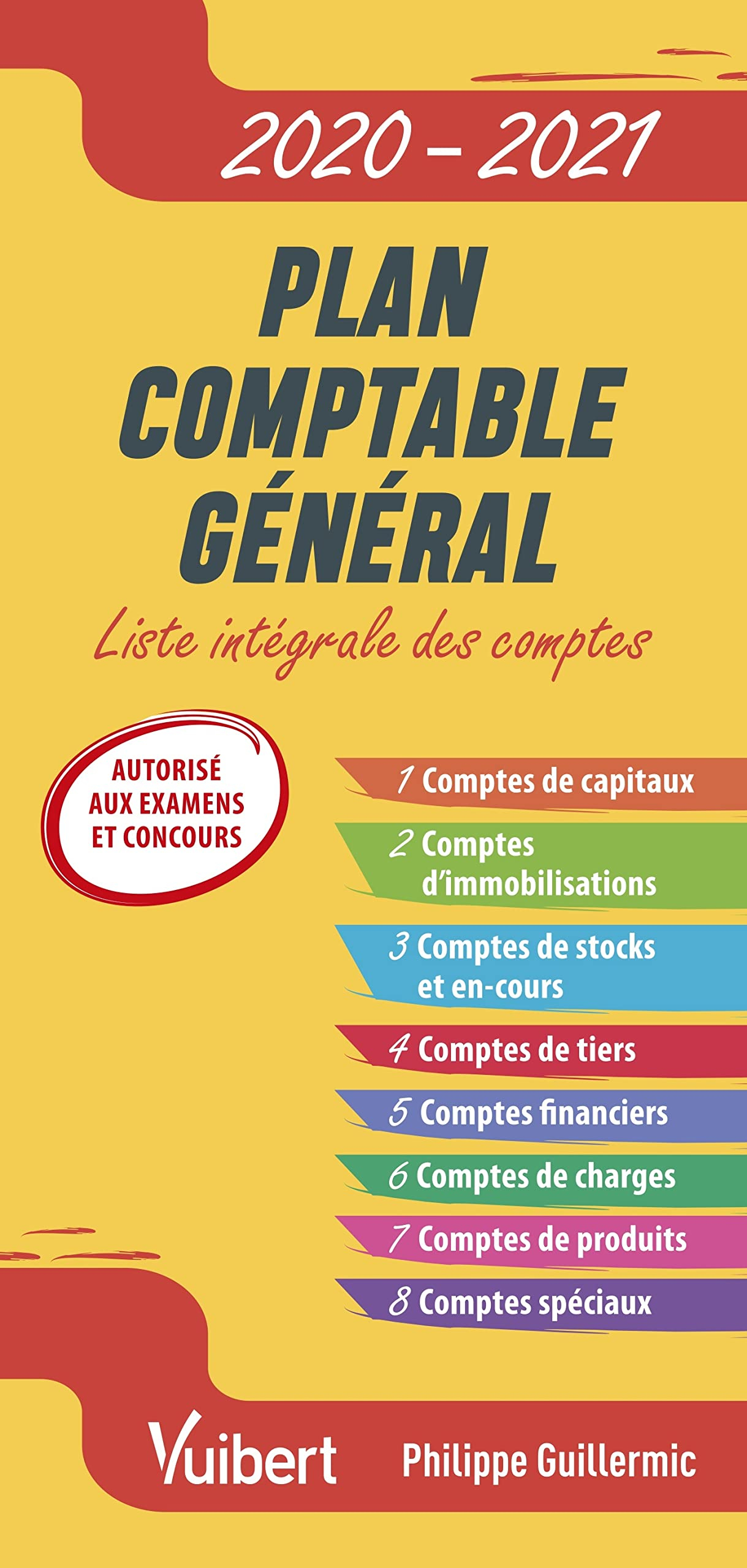 Plan comptable général 2020-2021 : liste intégrale des comptes