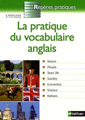 La pratique du vocabulaire anglais
