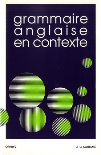 Grammaire anglaise en contexte