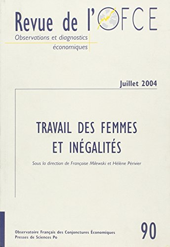 Revue de l'OFCE, n° 90. Travail des femmes et inégalités