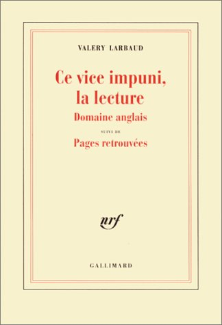Ce vice impuni, la lecture : domaine anglais