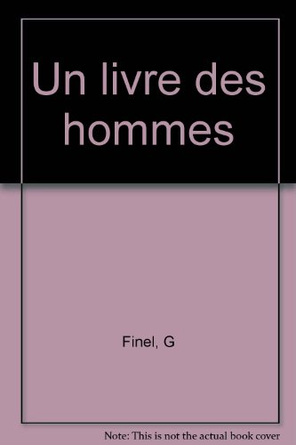 Un livre, des hommes : de l'auteur au lecteur