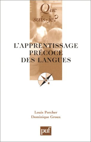 L'apprentissage précoce des langues
