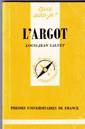 l'argot