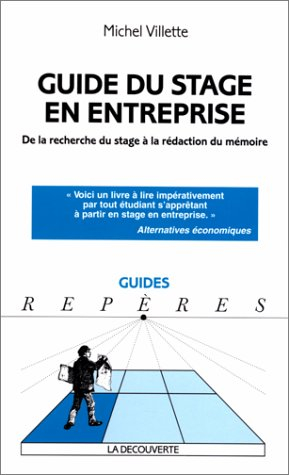 Guide du stage en entreprise