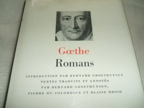 romans (bibliothèque de la pléiade)