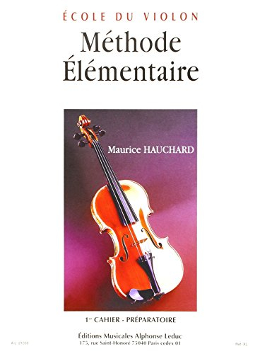 méthode élémentaire du violon - volume 1