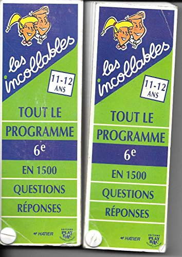 les incollables sixième