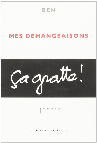 Mes démangeaisons : ça gratte !