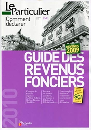 Guide des revenus fonciers 2009