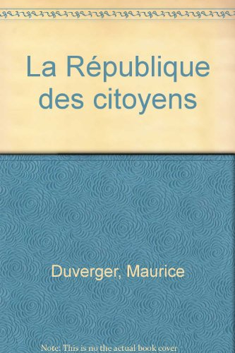 La République des citoyens