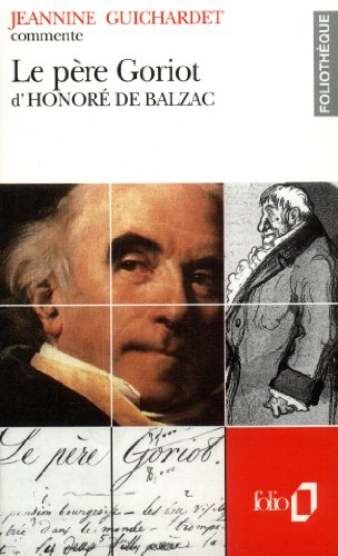 Le père Goriot d'Honoré de Balzac