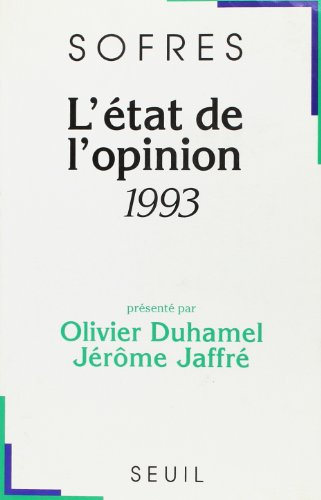 L'Etat de l'opinion : 1993