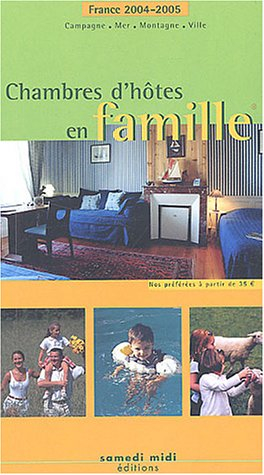 Chambres d'hôtes en famille en France