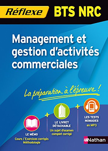Management et gestion d'activités commerciales : BTS NRC