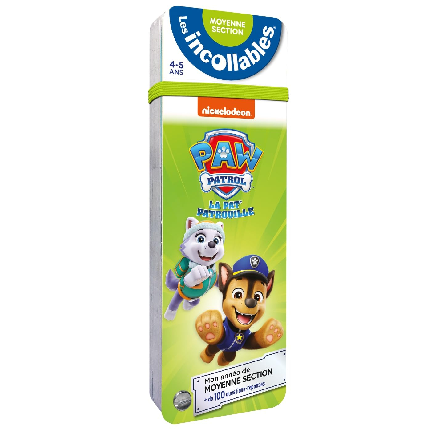 La Pat' Patrouille : mon année de moyenne section, 4-5 ans : + de 100 questions-réponses