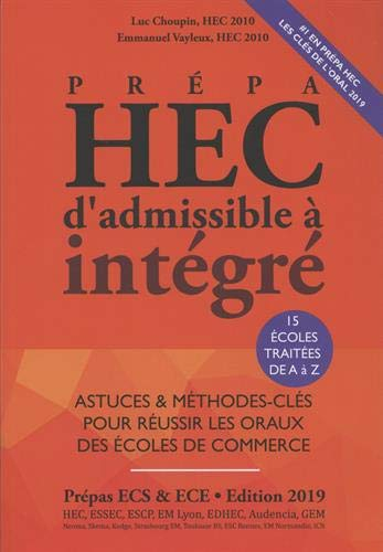 Prépa HEC, d'admissible à intégré