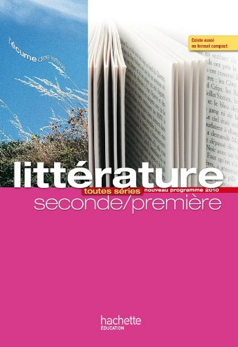 Littérature toutes séries seconde-première : grand format