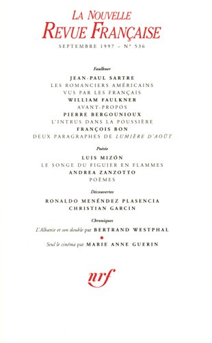 Nouvelle revue française, n° 536