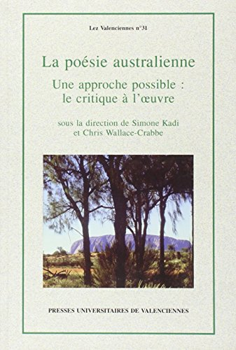 Poésie australienne : une approche possible