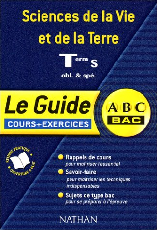 Sciences de la vie et de la Terre, terminale S obligatoire et de spécialité, programme 2002 : cours 