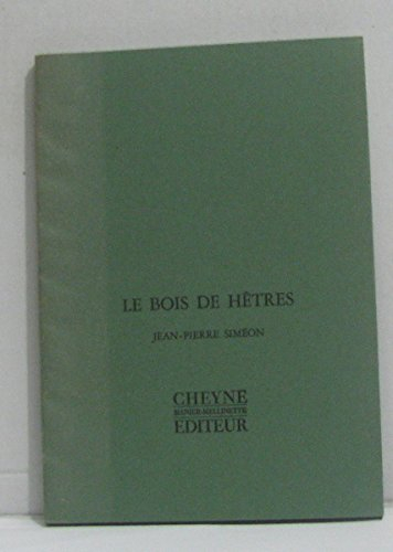 Le bois de hêtres