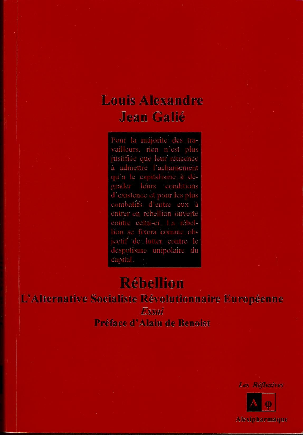 Rébellion : l'alternative socialiste révolutionnaire européenne : essai