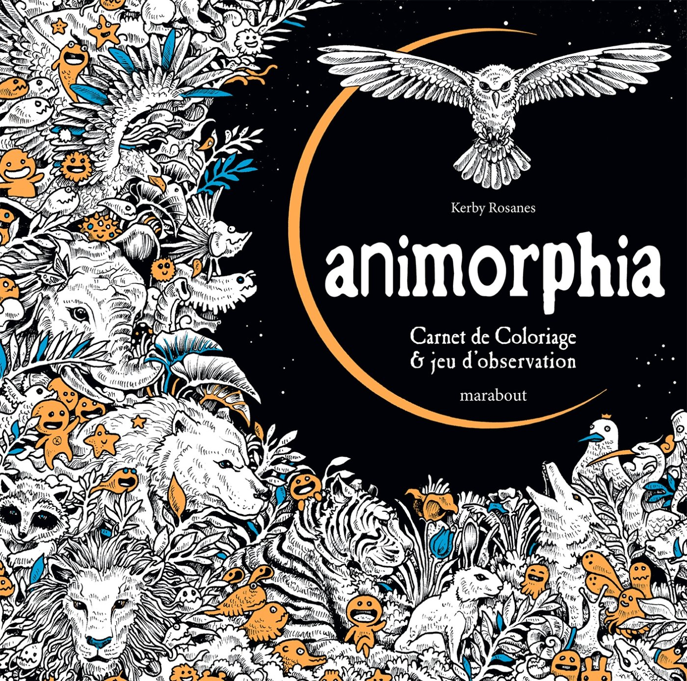 Animorphia : carnet de coloriage & jeu d'observation