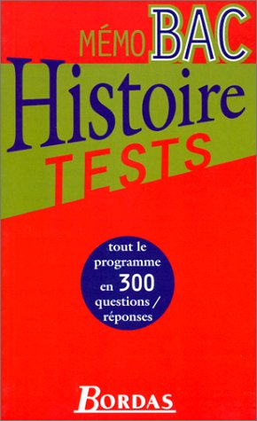 Histoire tests