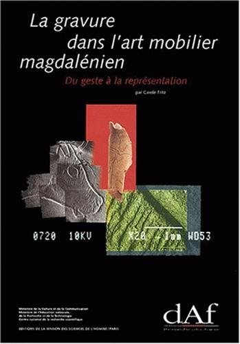 La gravure dans l'art mobilier magdalénien, du geste à la représentation : contribution de l'analyse