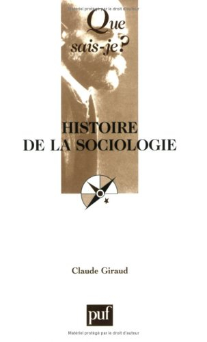 Histoire de la sociologie